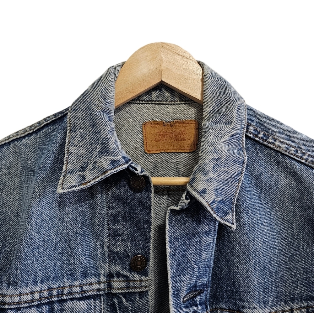 Levi's denim jean jacket vintage 80s - Picture 2 of 15